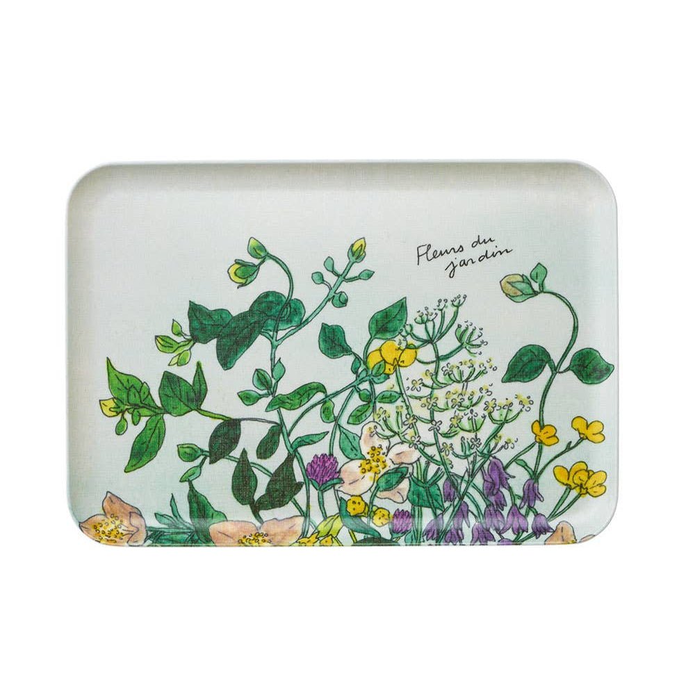 Fog Linen Work · Isabelle Boinot Fleur Sauvage Linen Coated Tray · Medium | socius design in Rochester, MN