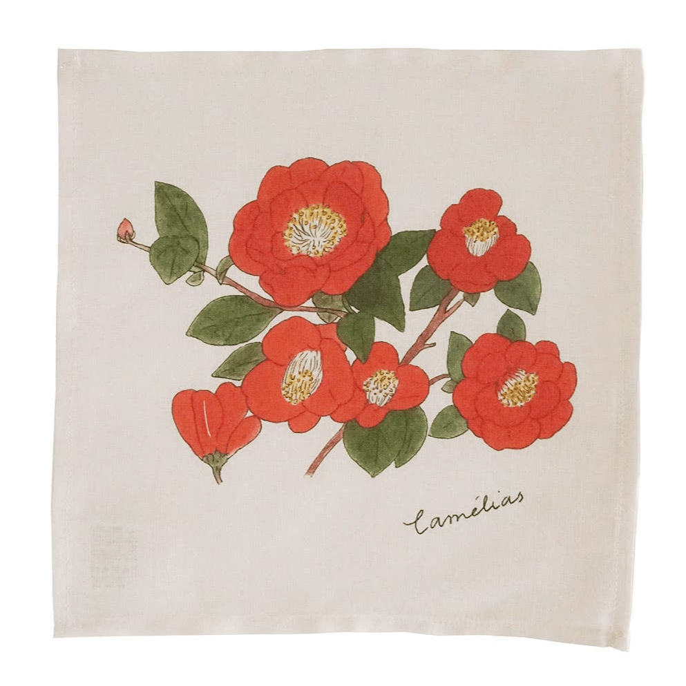 Fog Linen Work · Isabelle.B No.12 Camelia Hanky | socius design in Rochester, MN