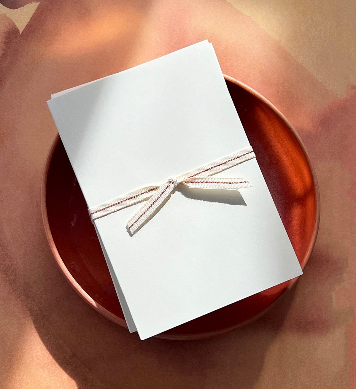 Wms&Co. · Ivory Notebooks with Rose Gold Edging · set of 2 | socius design in Rochester, MN