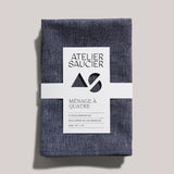 ATELIER SAUCIER · Japanese Reclaimed Chambray Napkin Set | socius design in Rochester, MN