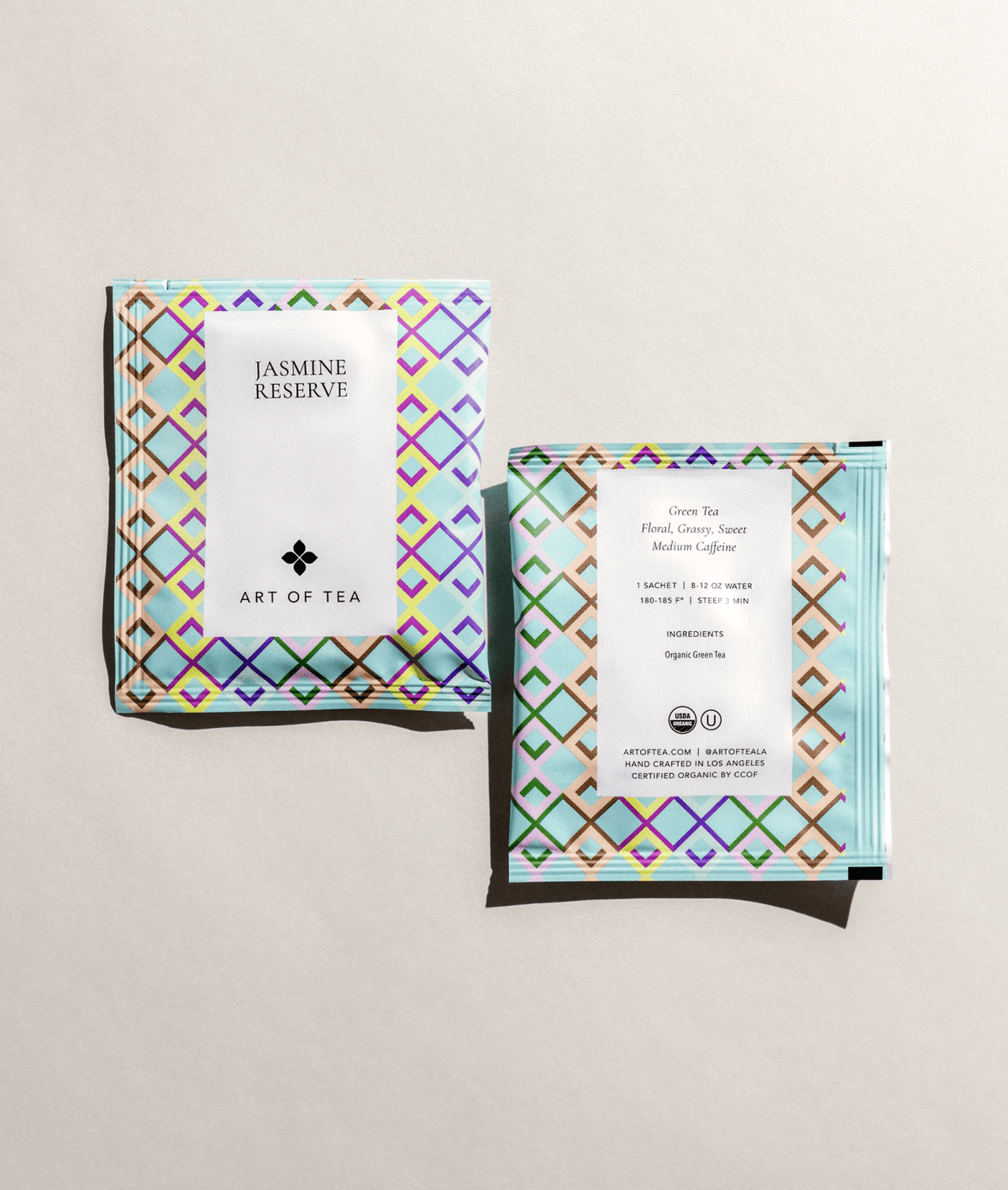 Art of Tea · Jasmine Reserve Eco Teabag Sachets | socius design in Rochester, MN