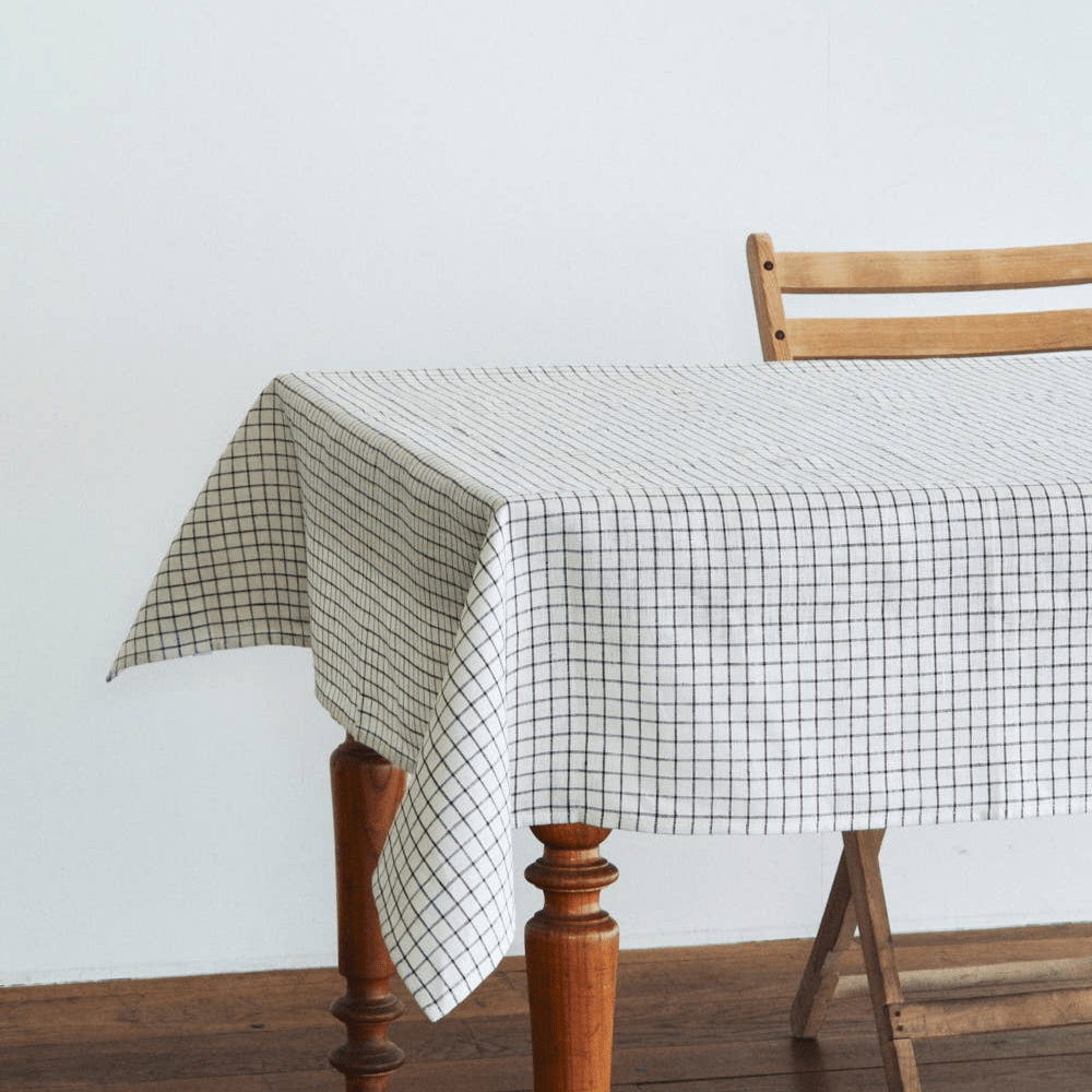 Fog Linen Work · Jenn Linen Table Cloth · Square | socius design in Rochester, MN