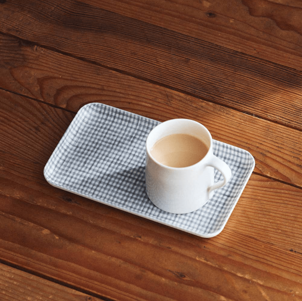 Fog Linen Work · Jesse Linen Coated Tray · Small · Fog Linen | socius design in Rochester, MN