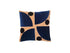 Christina Lundsteen · Josefine Cushion in Denim - Beige | socius design in Rochester, MN