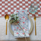 Soil to Studio · Juhi Block - Printed Linen Table Napkins · Set of 4 | socius design in Rochester, MN
