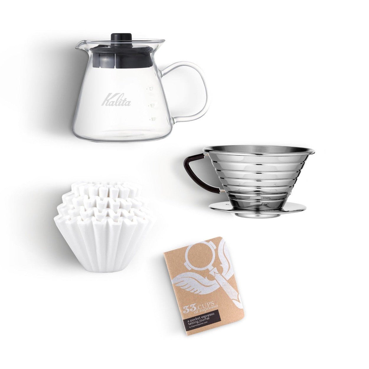 Espresso Parts · Kalita Wave 185 Pro Pour Over Coffee Kit - Stainless Steel | socius design in Rochester, MN