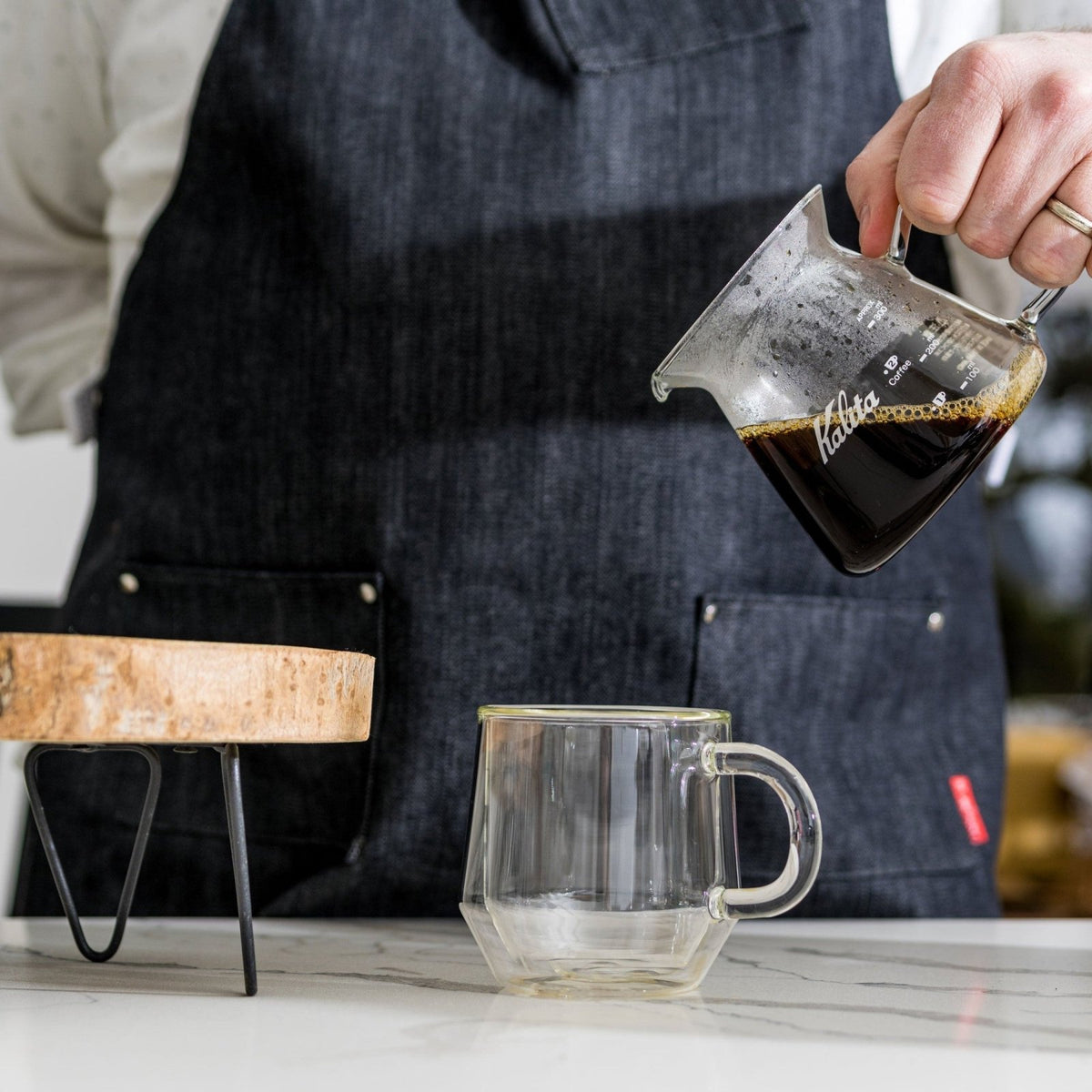 Espresso Parts · Kalita Wave Glass Coffee Server - 300ml | socius design in Rochester, MN