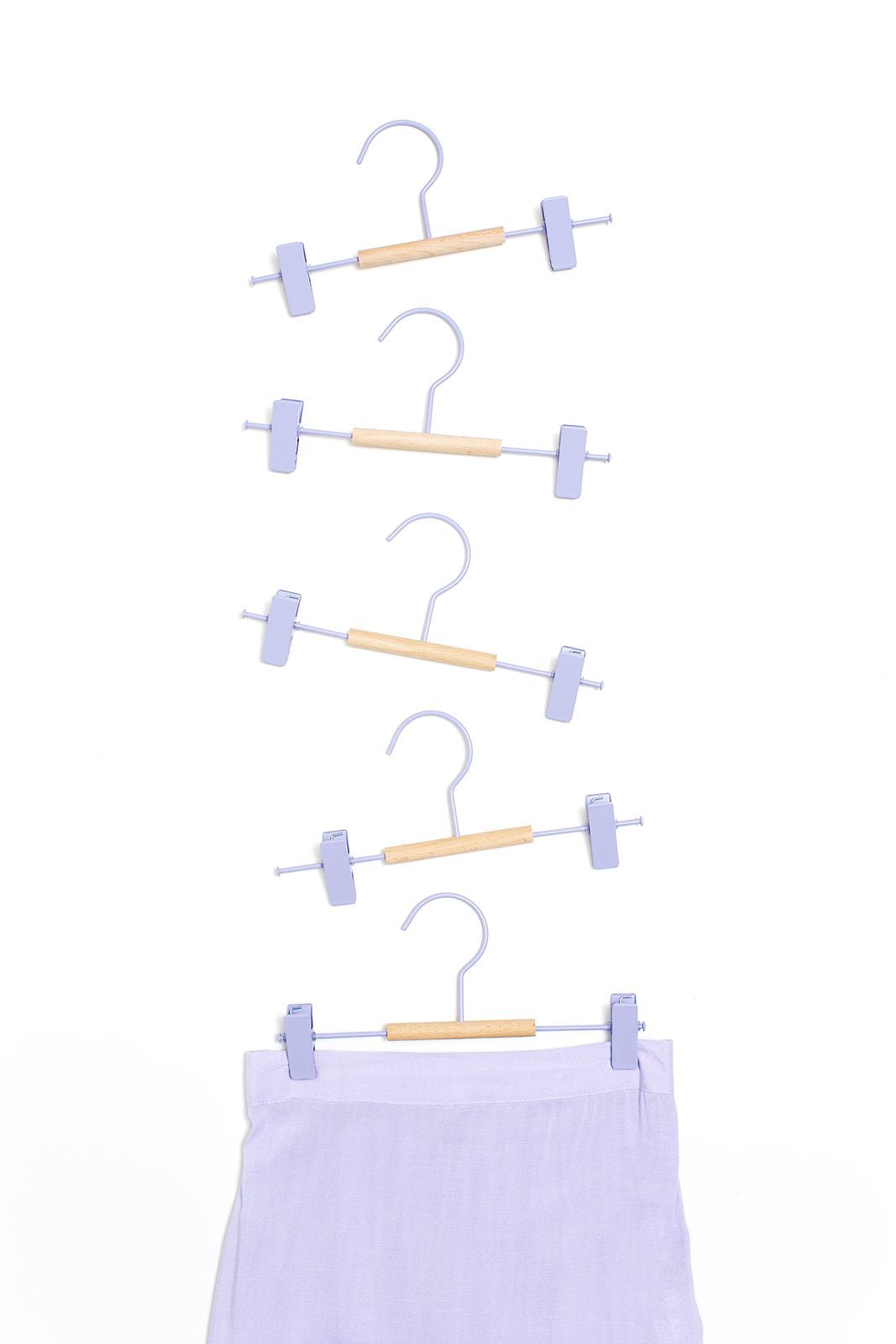 Mustard Made US · Kids Clip Hangers in Lilac | socius design in Rochester, MN