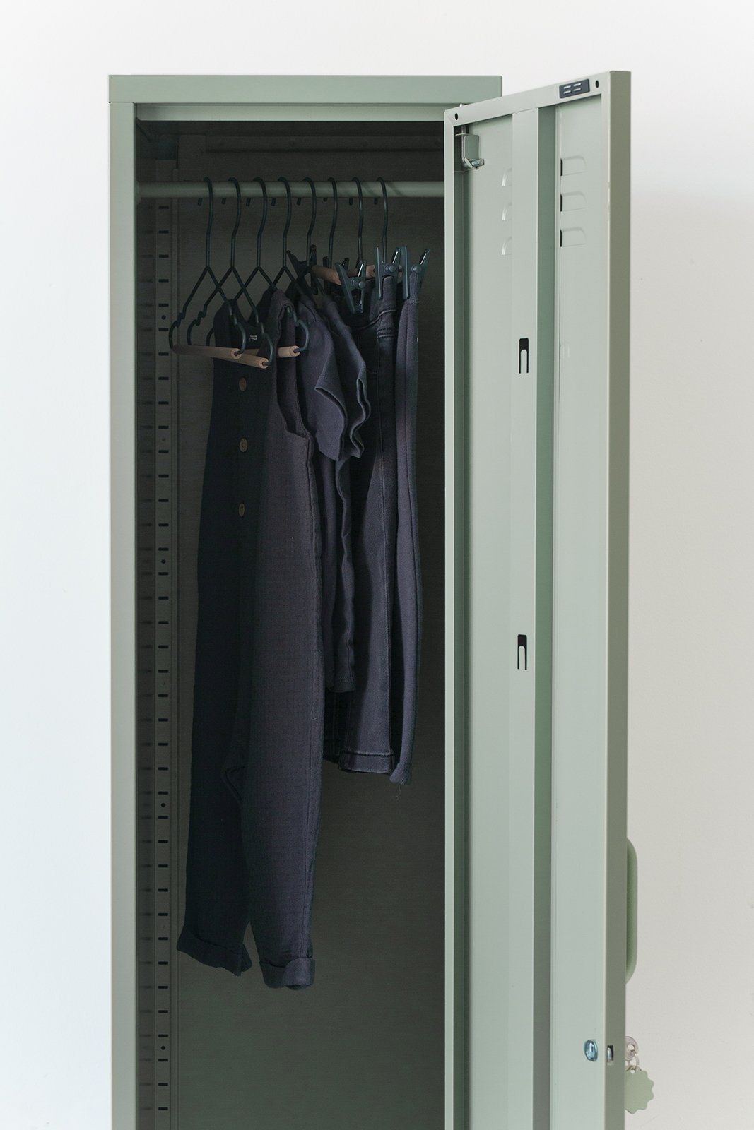 Mustard Made US · Kids Clip Hangers in Slate | socius design in Rochester, MN