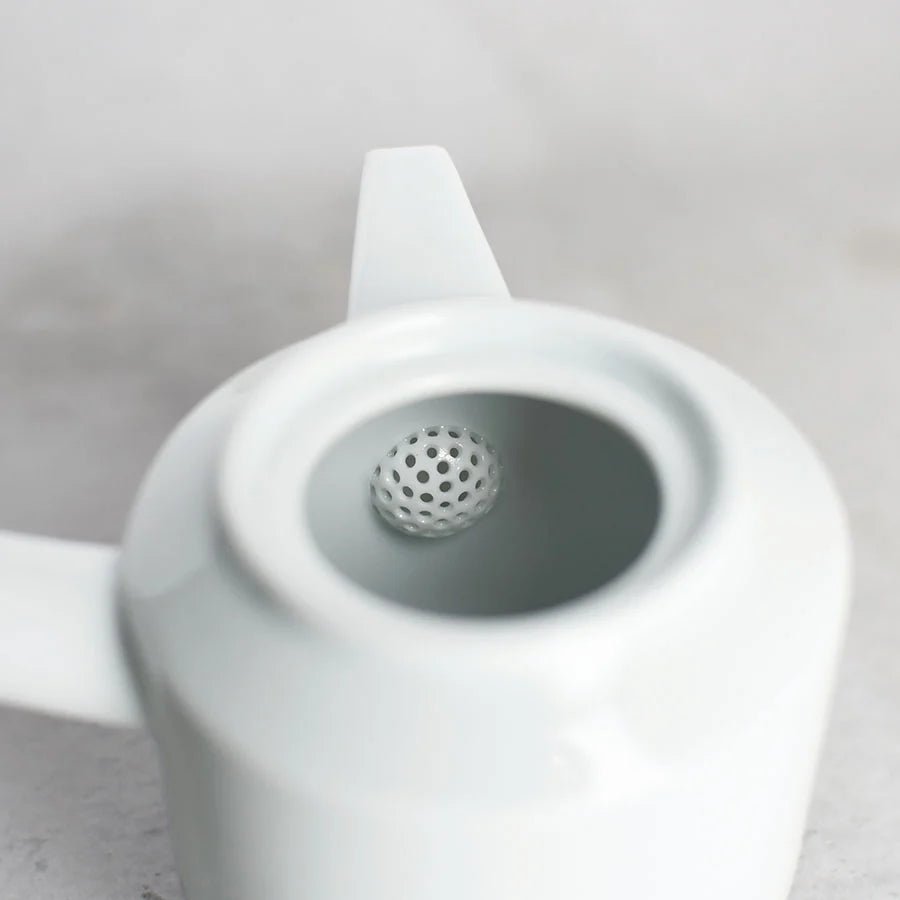 Kinto · KINTO · LT Kyusu Porcelain Teapot 300ml / 10oz | socius design in Rochester, MN