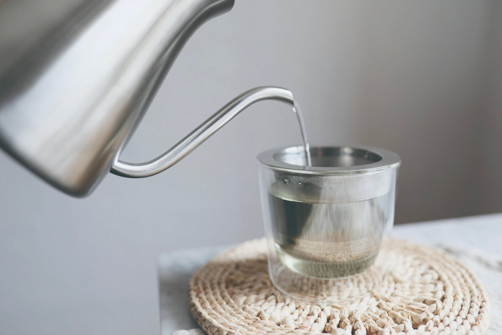 Kinto · KINTO · LT Tea Cup with strainer 260ml | socius design in Rochester, MN