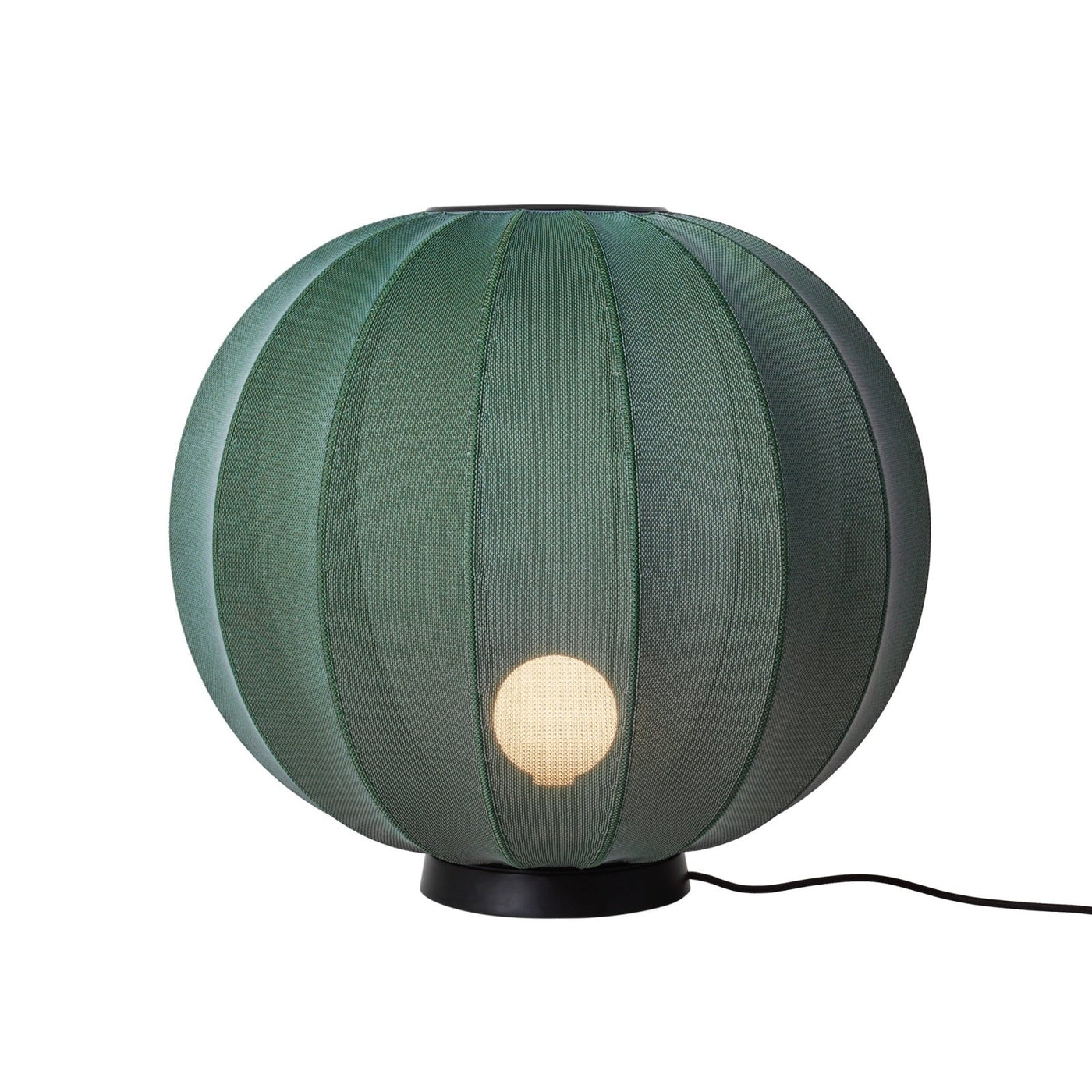 Knit-Wit Floor Level Lamp 60 - Tweed Green