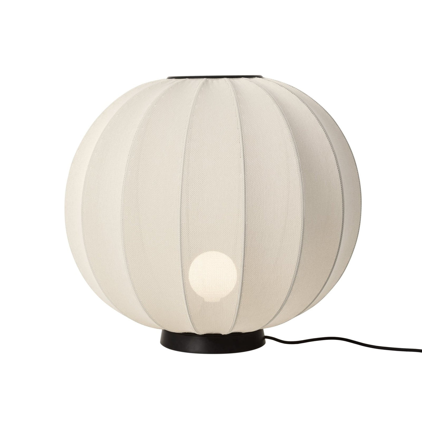 Knit-Wit Floor Level Lamp 60 - Pearl White