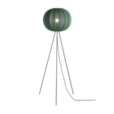 Knit-Wit High Floor Lamp 45 - Tweed Green (on)