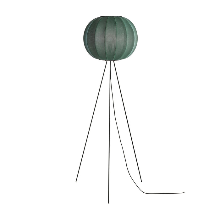 Knit-Wit High Floor Lamp 45 - Tweed Green