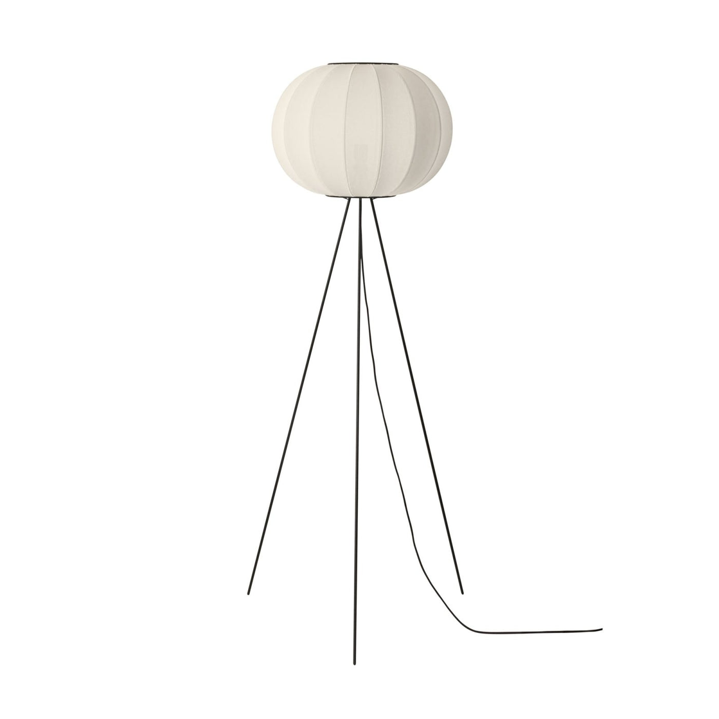 Knit-Wit High Floor Lamp 45 - Pearl White
