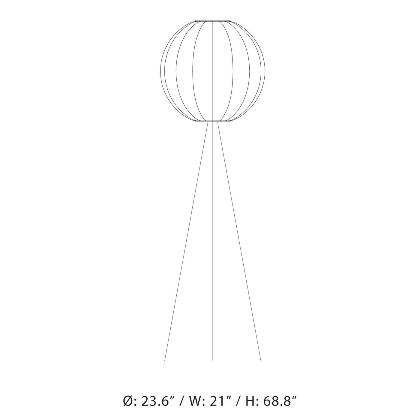 Knit-Wit High Floor Lamp 60