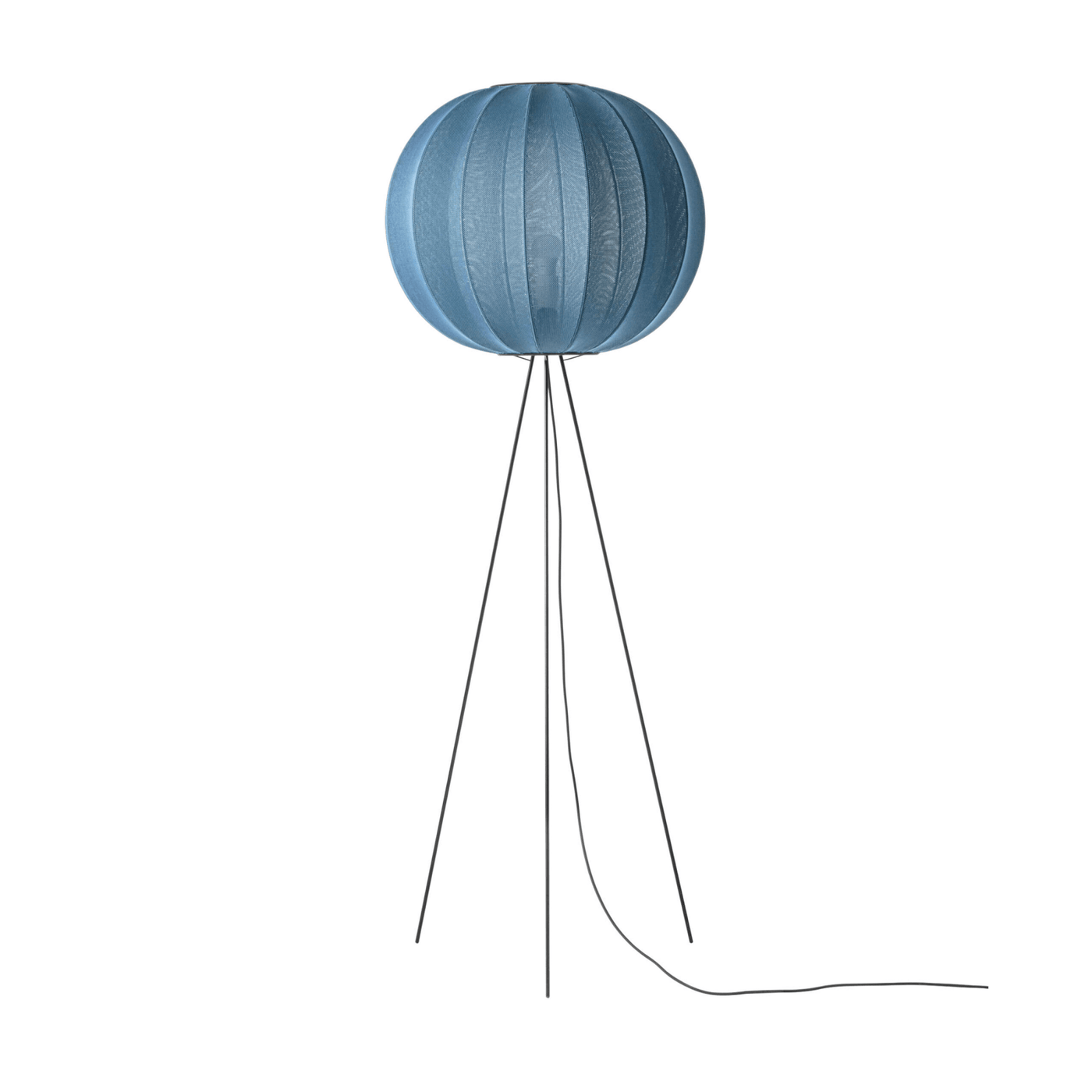 Knit-Wit High Floor Lamp 60 - Blue Stone