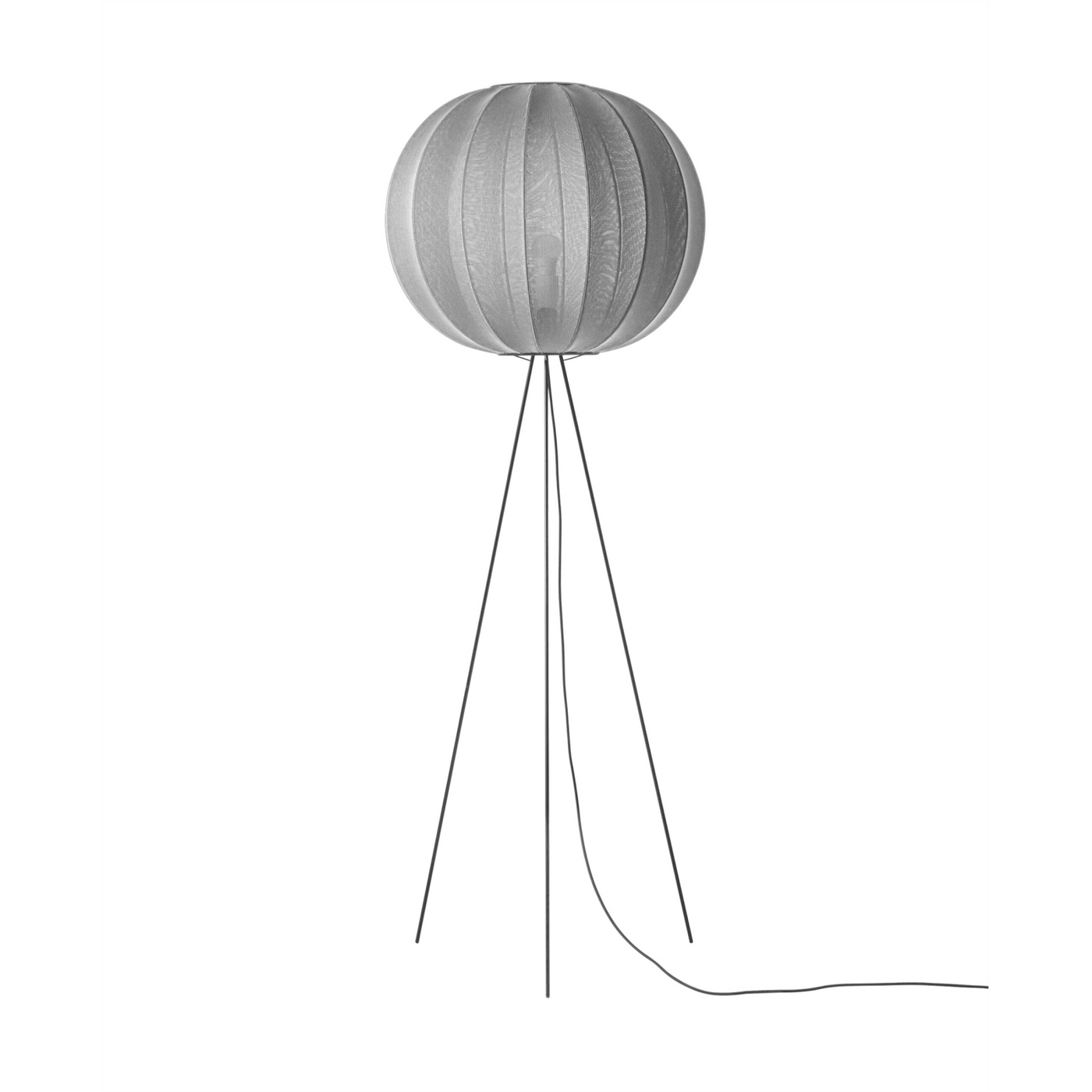 Knit-Wit High Floor Lamp 60 - Silver