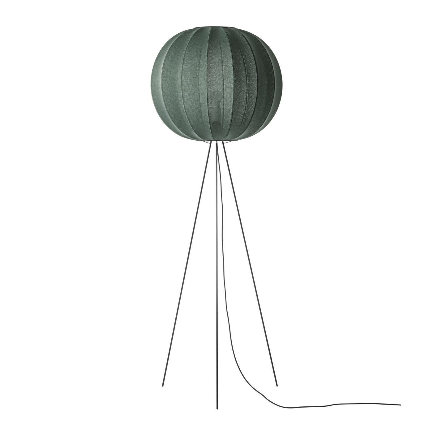 Knit-Wit High Floor Lamp 60 - Tweed Green