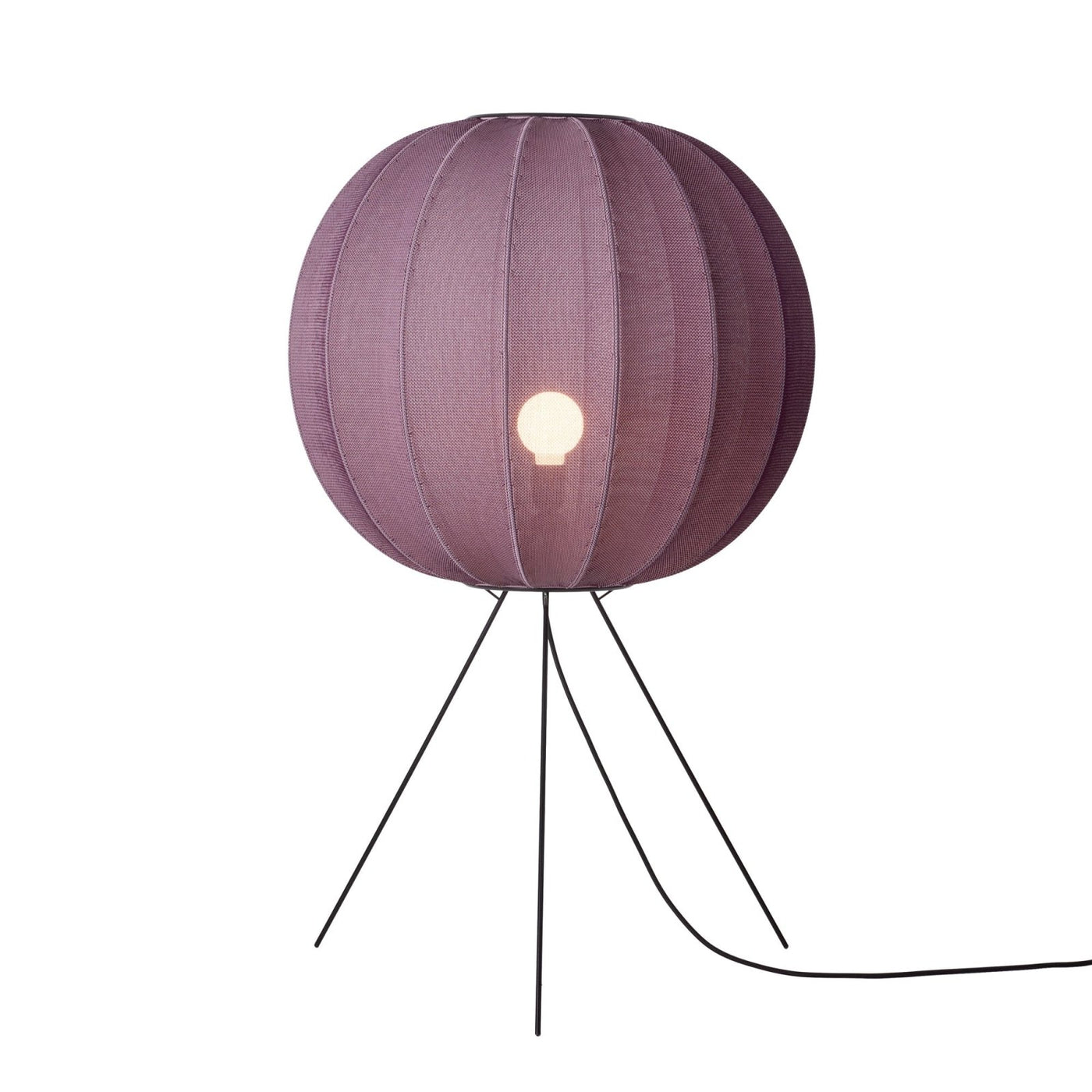 Knit-Wit Medium Floor Lamp 60 - Burgundy