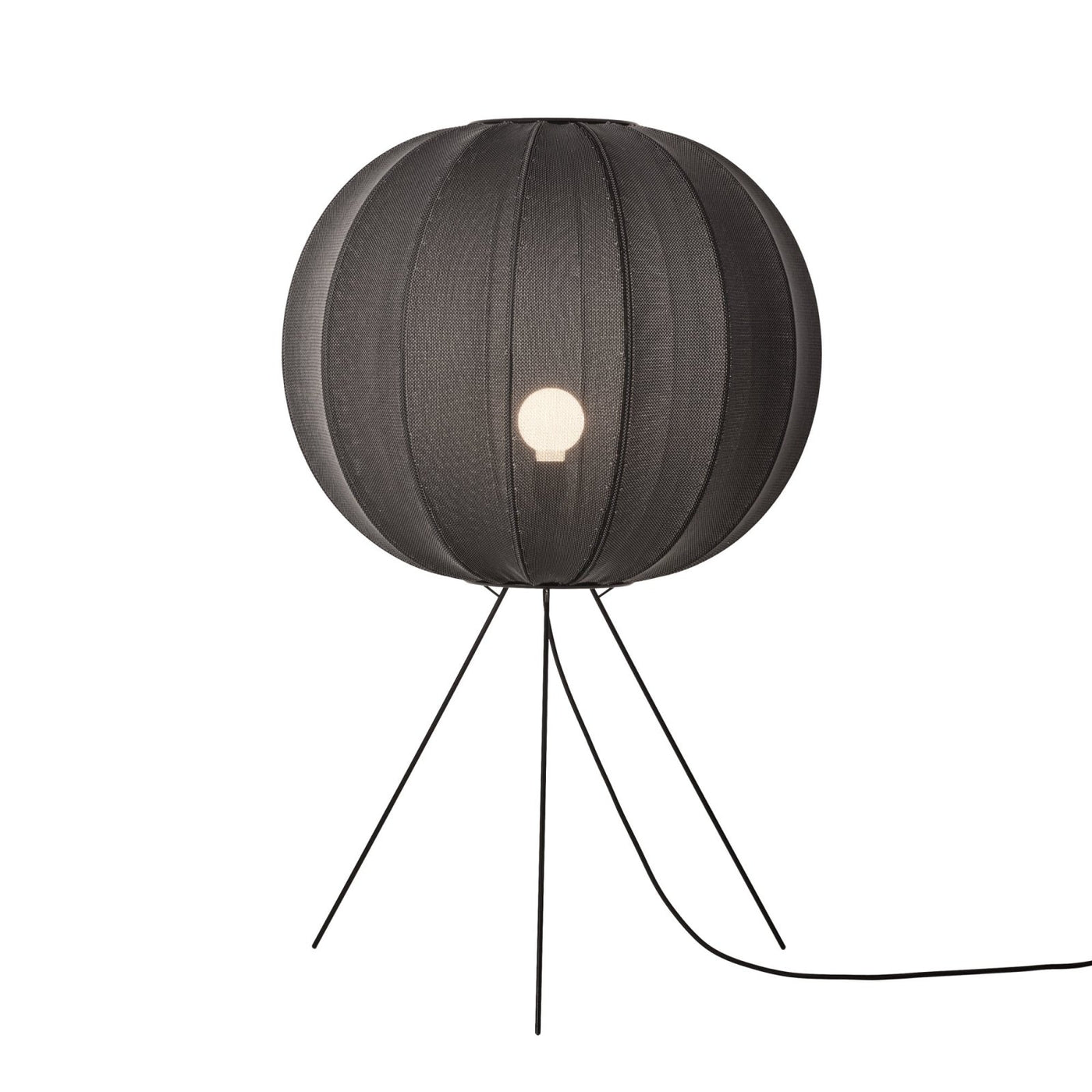Knit-Wit Medium Floor Lamp 60 - Black