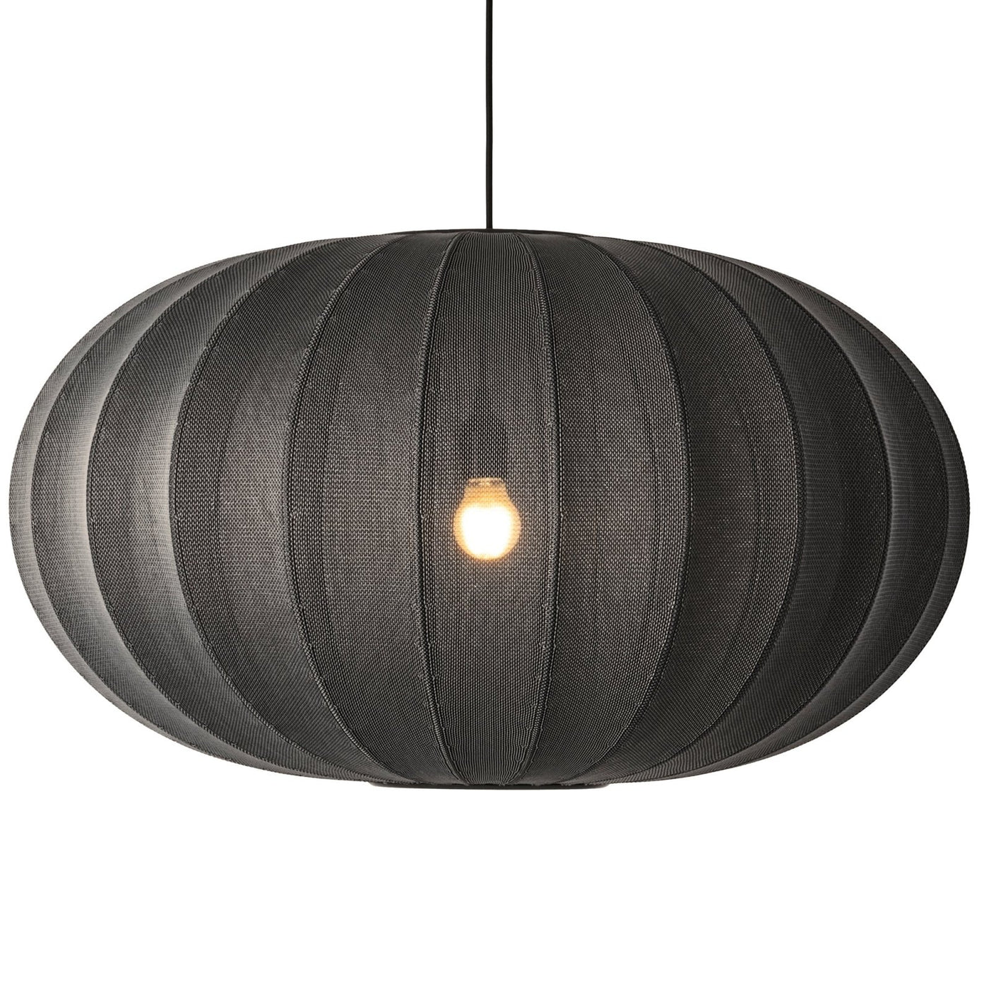 Knit-Wit Oval Pendant 76 - Black
