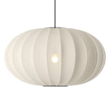 Knit-Wit Oval Pendant 76 - Pearl White
