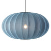 Knit-Wit Oval Pendant 76 - Blue Stone