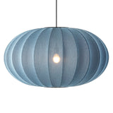 Knit-Wit Oval Pendant 76 - Blue Stone