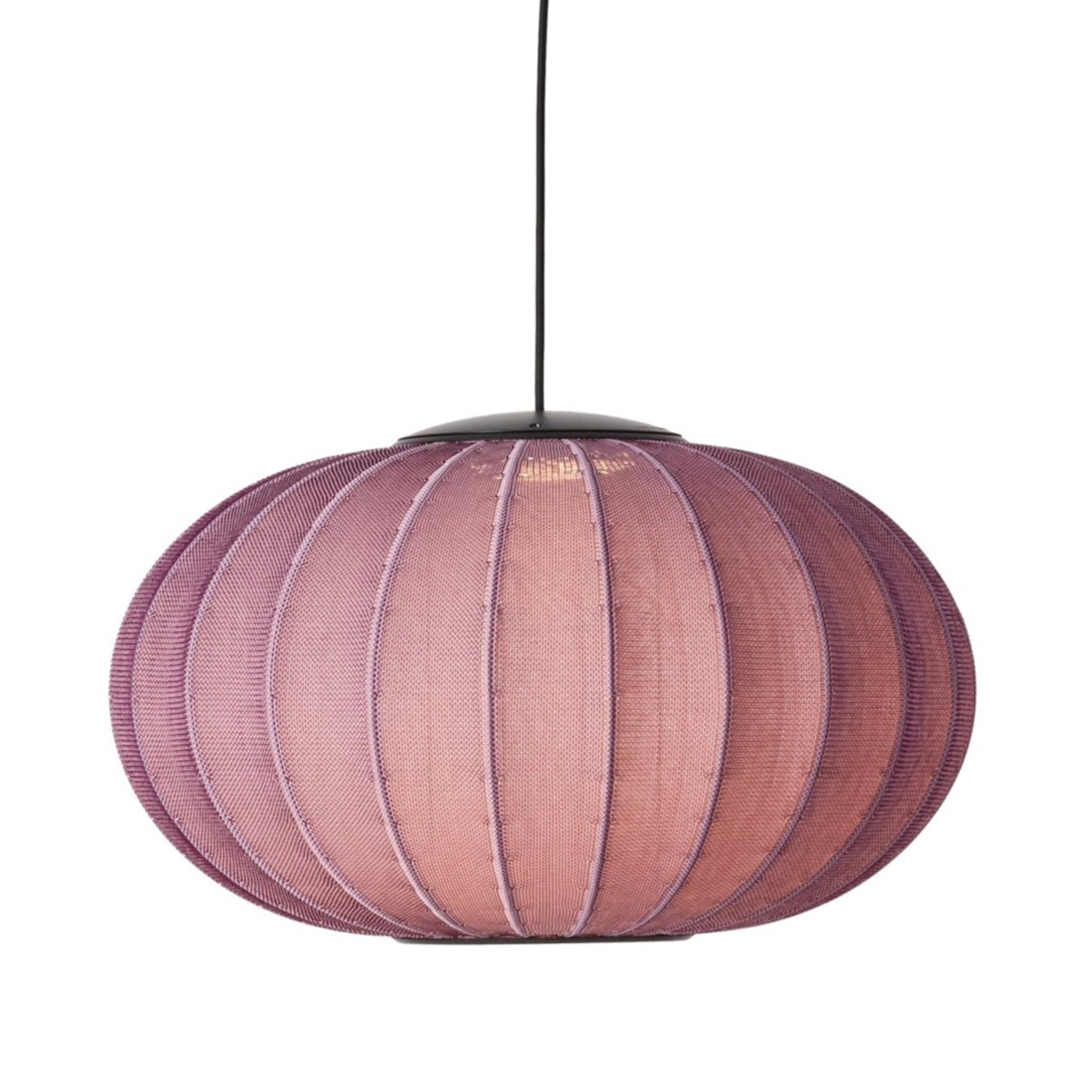 Knit-Wit Oval Pendant 76 LED - Burgundy
