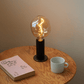 Tala · Knuckle Table Lamp Base · Blackened Oak | socius design in Rochester, MN
