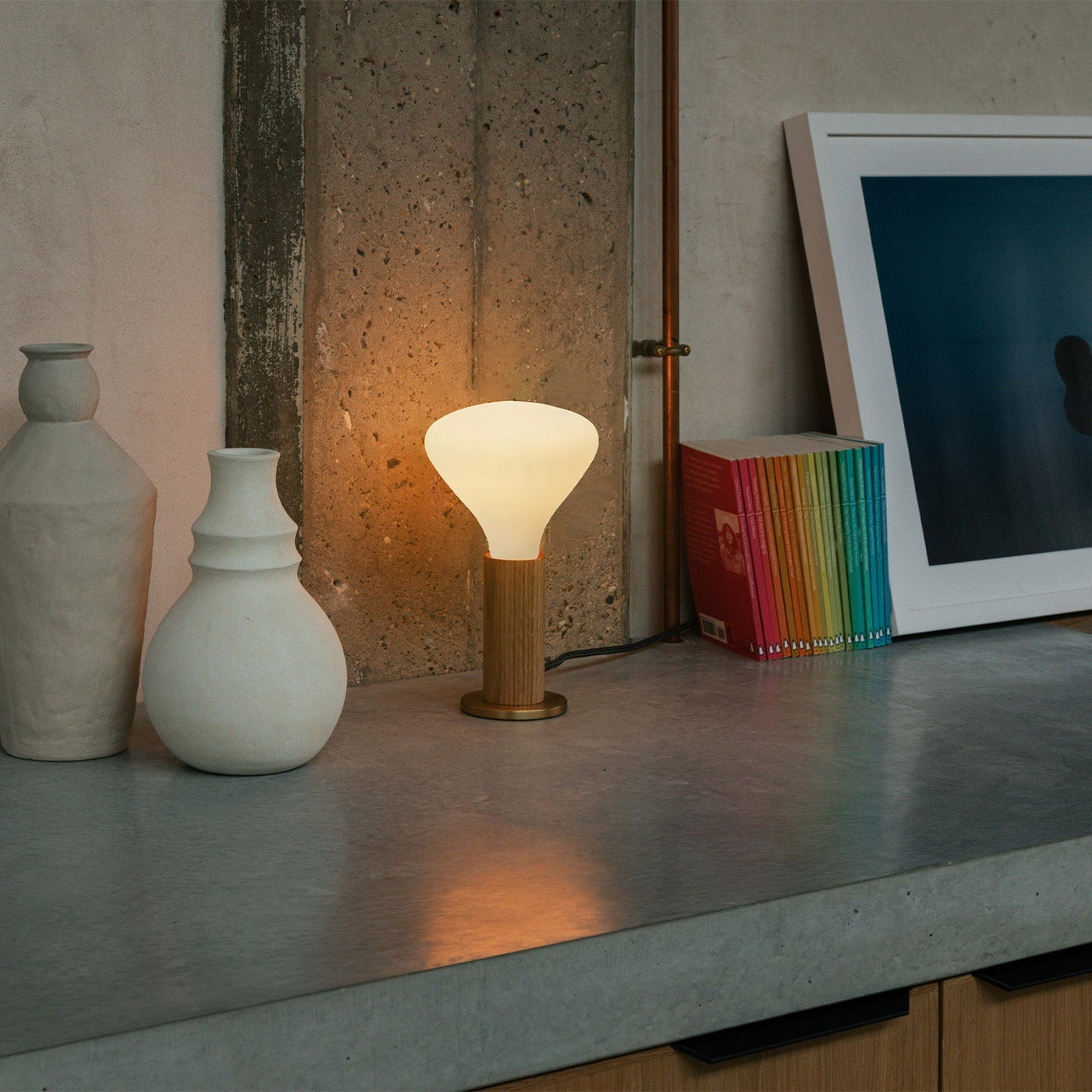 Tala US · Knuckle Table Lamp in Oak + Noma | socius design in Rochester, MN