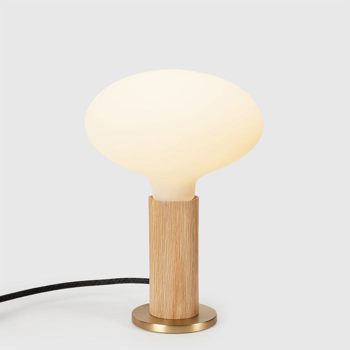 Knuckle Table Lamp in Oak + Oval · Tala US