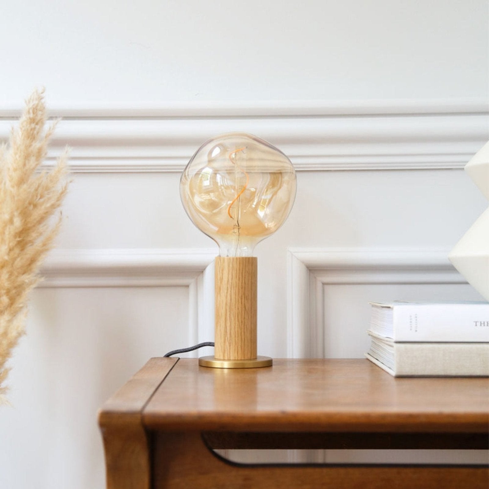 Tala US · Knuckle Table Lamp in Oak + Voronoi I | socius design in Rochester, MN