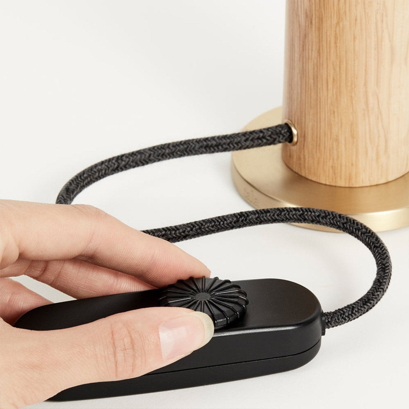 Tala US · Knuckle Table Lamp in Oak + Voronoi I | socius design in Rochester, MN