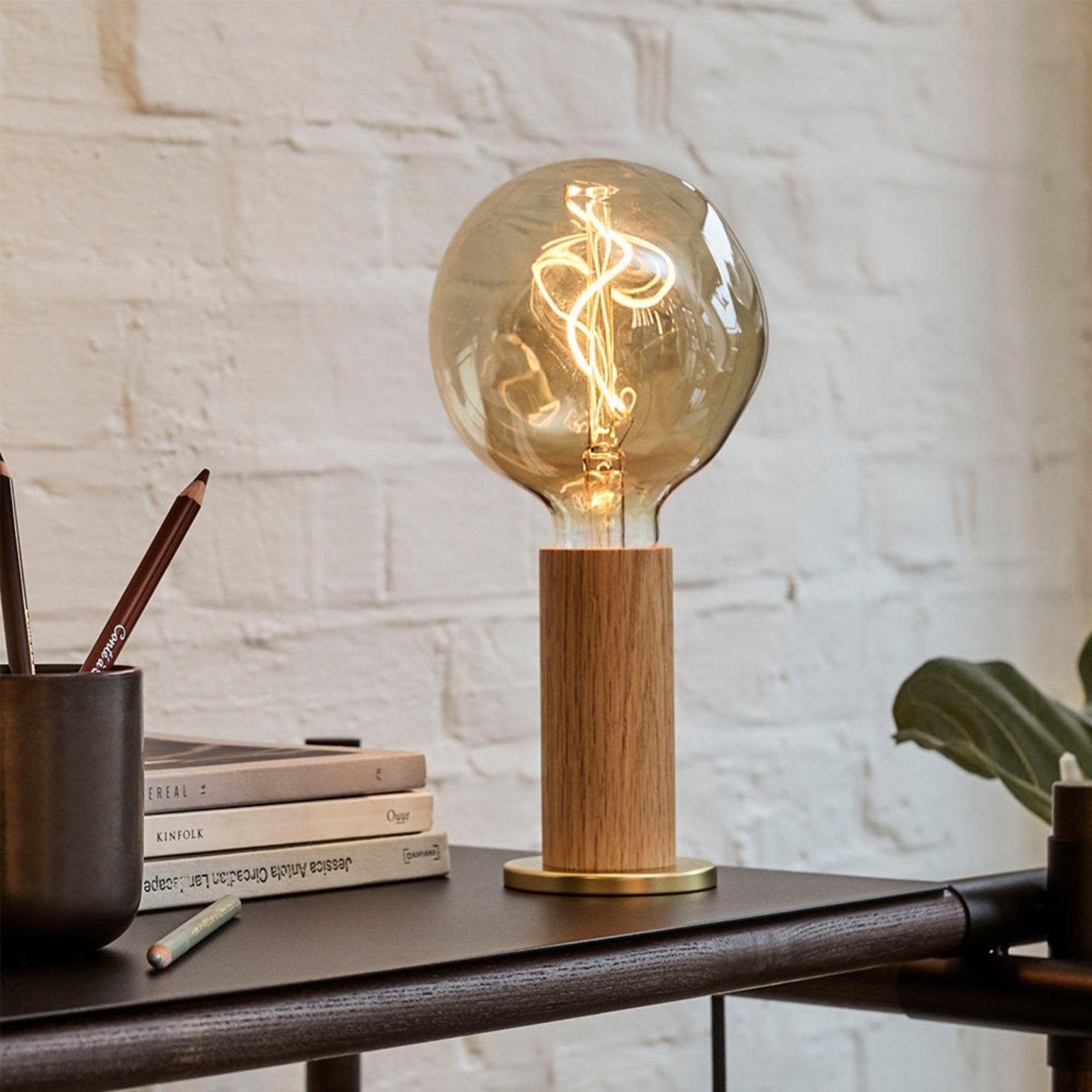 Tala US · Knuckle Table Lamp in Oak + Voronoi I | socius design in Rochester, MN