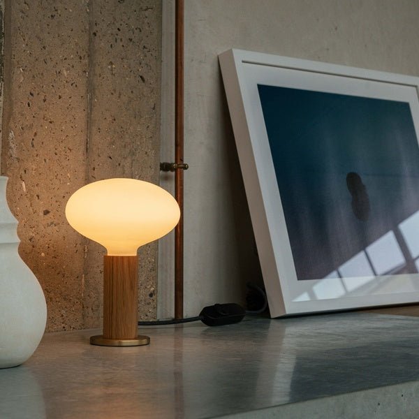 Tala US · Knuckle Table Lamp in Walnut + Oval | socius design in Rochester, MN