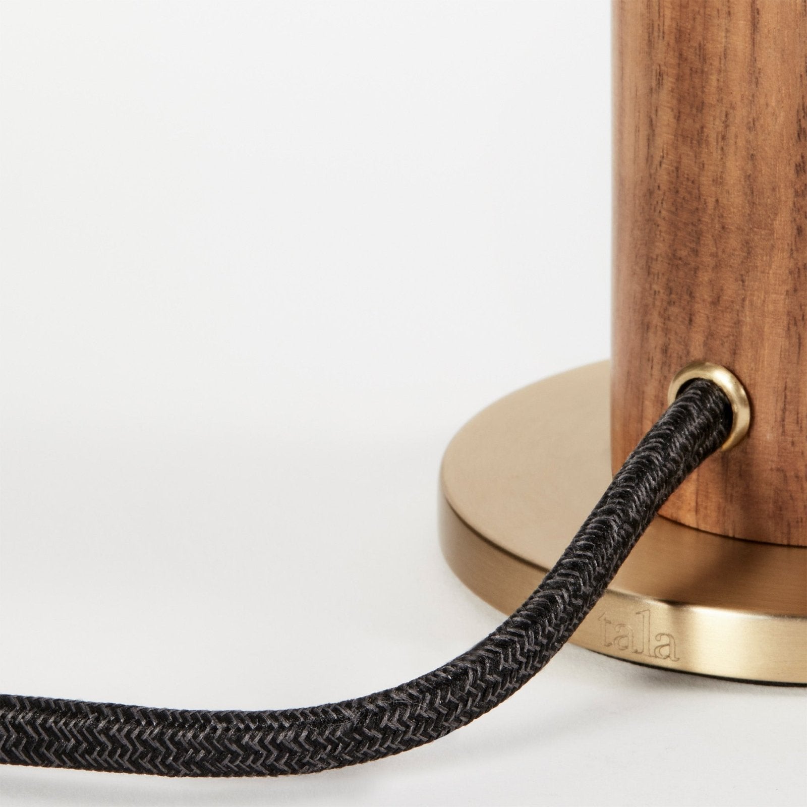 Tala US · Knuckle Table Lamp in Walnut + Oval | socius design in Rochester, MN