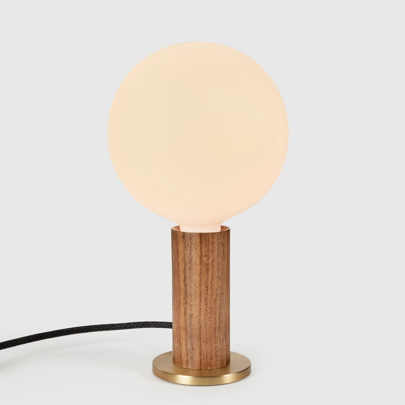 Tala US · Knuckle Table Lamp in Walnut + Sphere IV | socius design in Rochester, MN