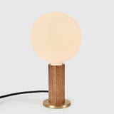 Tala US · Knuckle Table Lamp in Walnut + Sphere IV | socius design in Rochester, MN
