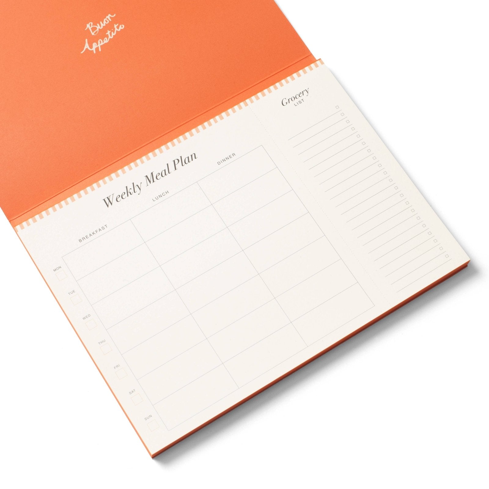 Papier · La Dolce Vita Undated Weekly Meal Planner & Grocery List | socius design in Rochester, MN