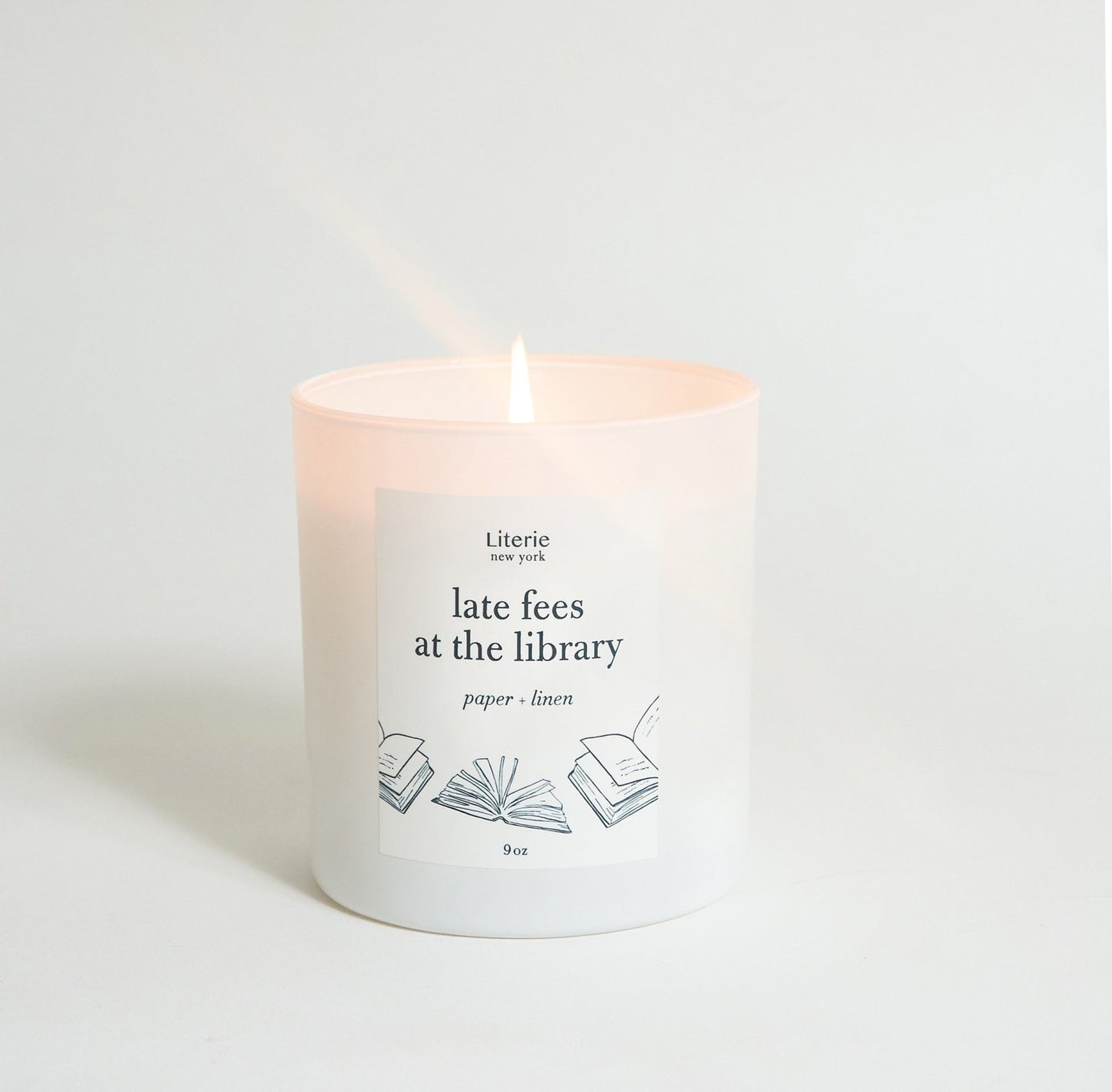 Literie Candles · Late Fees at the Library | socius design in Rochester, MN
