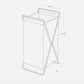 Yamazaki Home · Laundry Hamper (25" H) - Steel | socius design in Rochester, MN