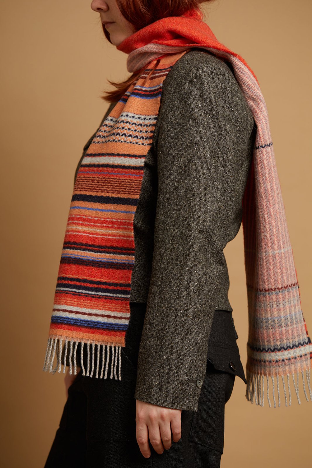 Wallace Sewell · Lavanda Flame Merino Wool Scarf | socius design in Rochester, MN
