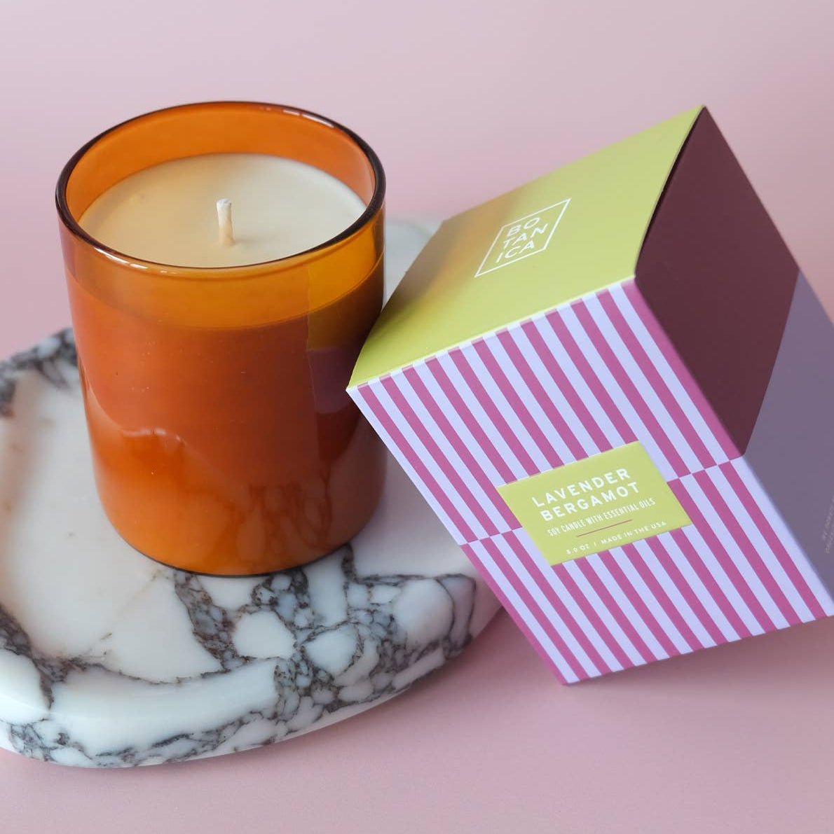 BOTANICA · Lavender + Bergamot Essentials 8 oz Candle | socius design in Rochester, MN