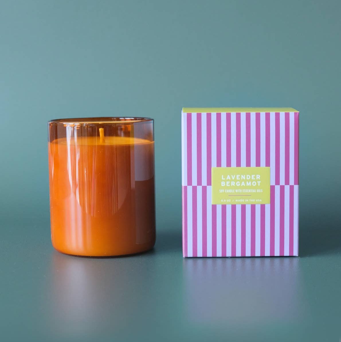BOTANICA · Lavender + Bergamot Essentials 8 oz Candle | socius design in Rochester, MN