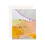 Moglea · Le Thank You · Hand-Painted Card | socius design in Rochester, MN