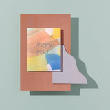Moglea · Le Thank You · Hand-Painted Card | socius design in Rochester, MN