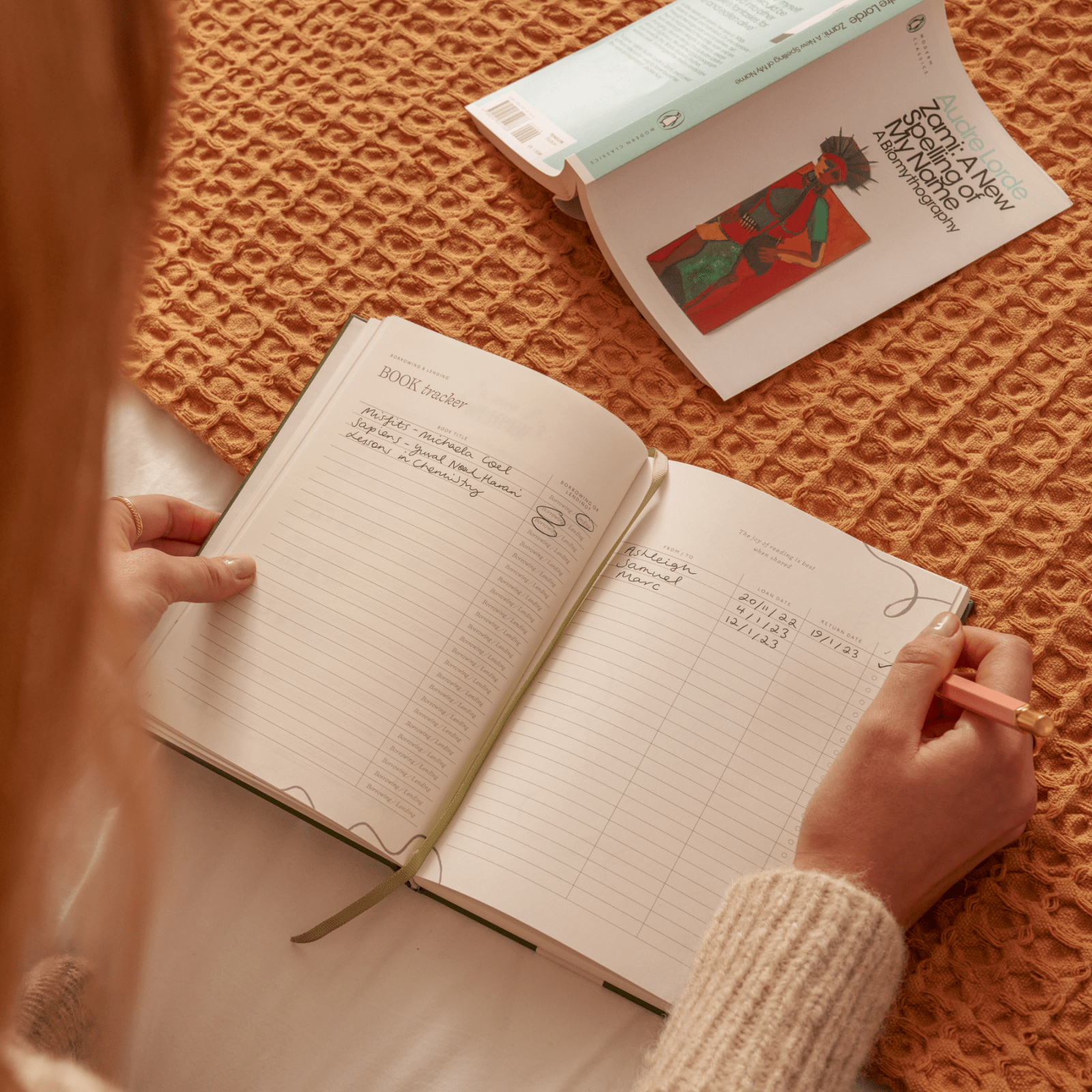 Papier · Library Card A5 Hardcover Guided Reading Journal | socius design in Rochester, MN